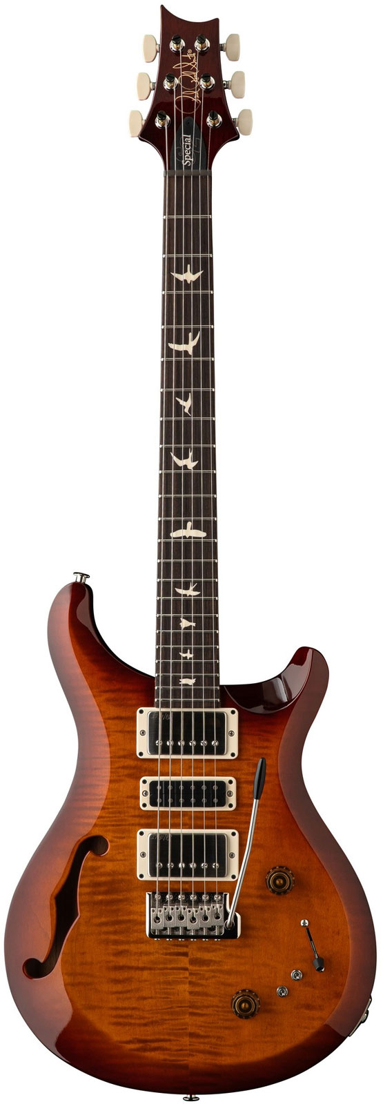 PRS S2 Special Semi Hollow Dark Cherry Sunburst