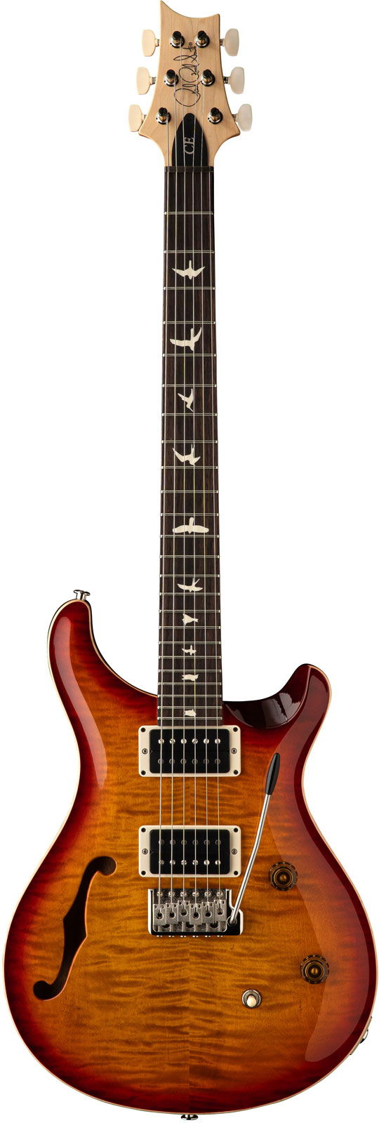 PRS CE24 SH Dark Cherry Sunburst