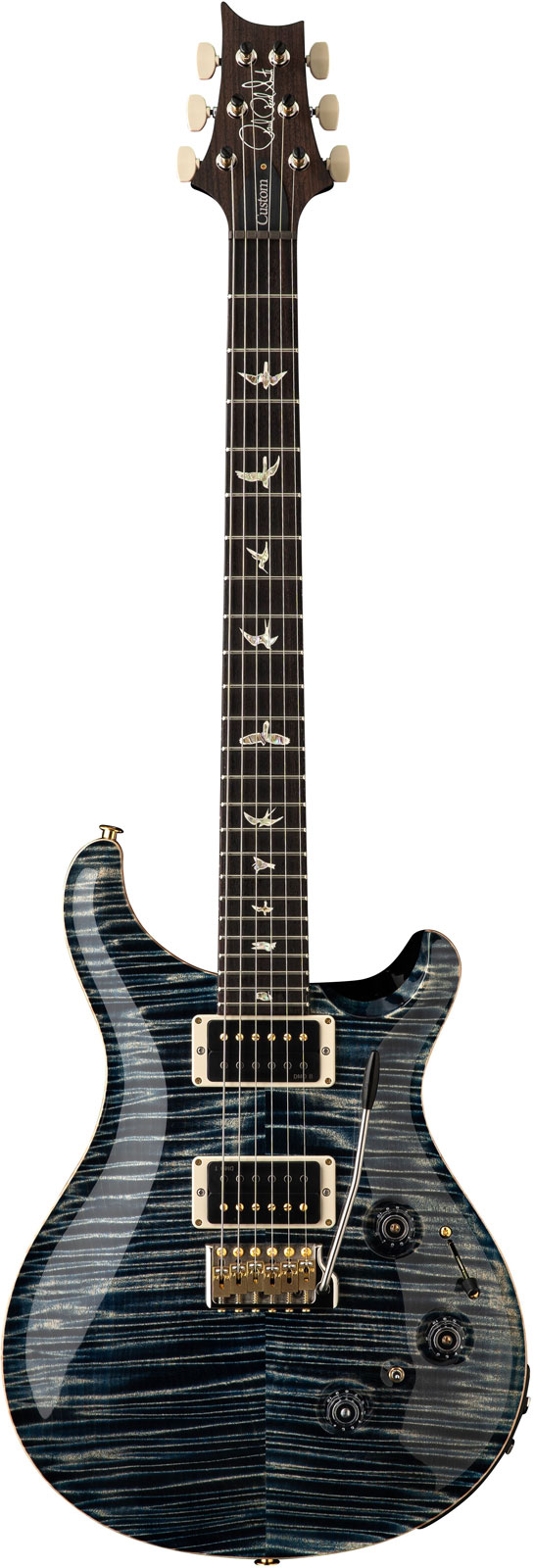 PRS Custom 24 Piezo Faded Whale Blue