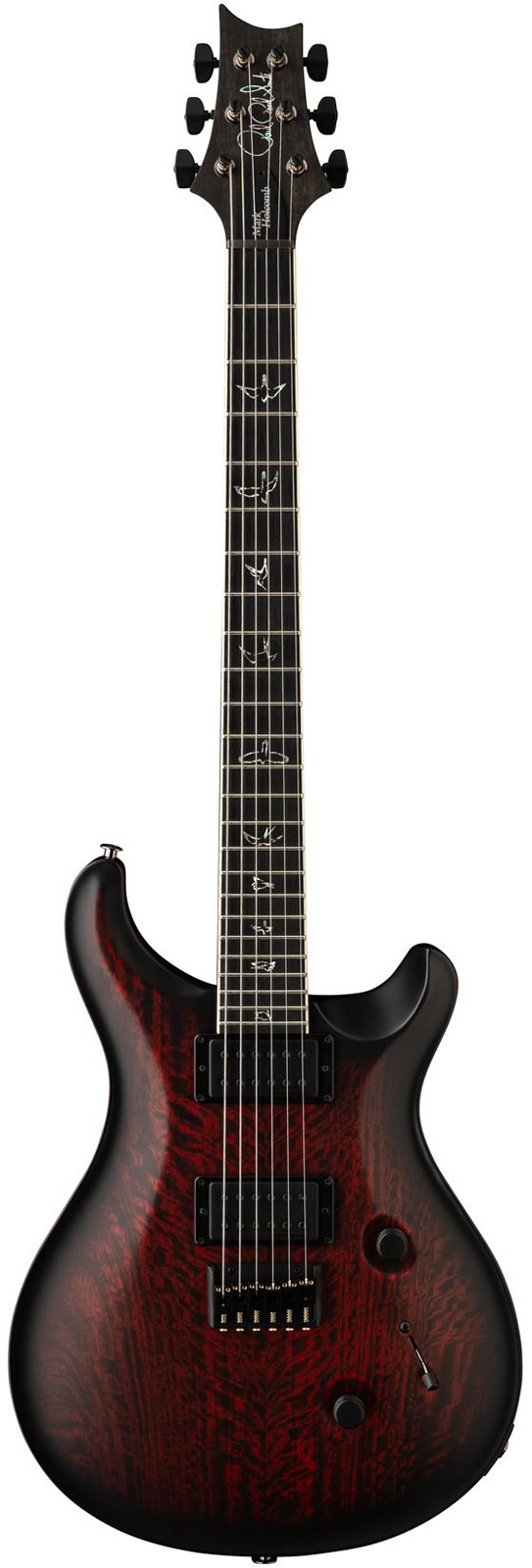 PRS Signature Model Mark Holcomb Fire Smokeburst