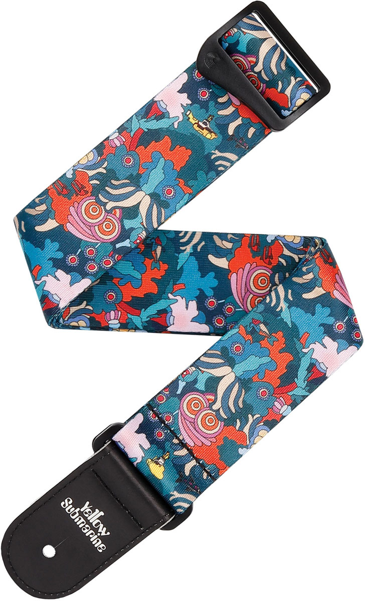 D'ADDARIO AND CO Beatles Yellow Submarine 55th Anniv. Polyester Strap, Under The Sea