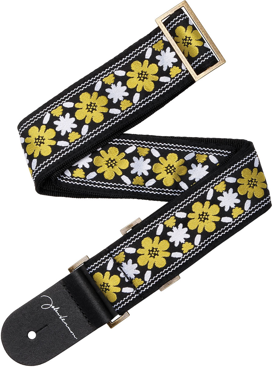 D'ADDARIO AND CO John Lennon Sign. Strap, Rooftop Jacquard