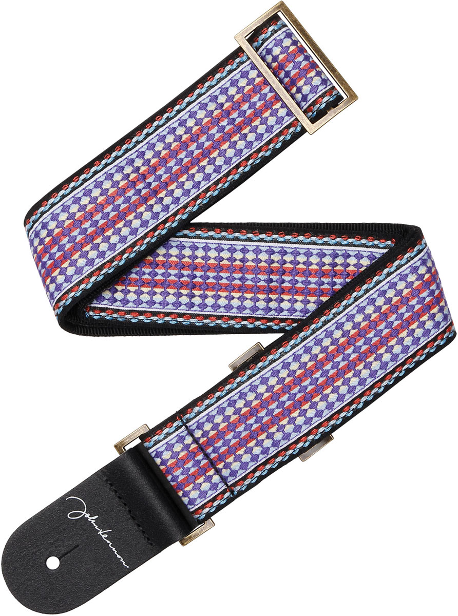 D'ADDARIO AND CO John Lennon Sign. Strap, Live in NYC Jacquard