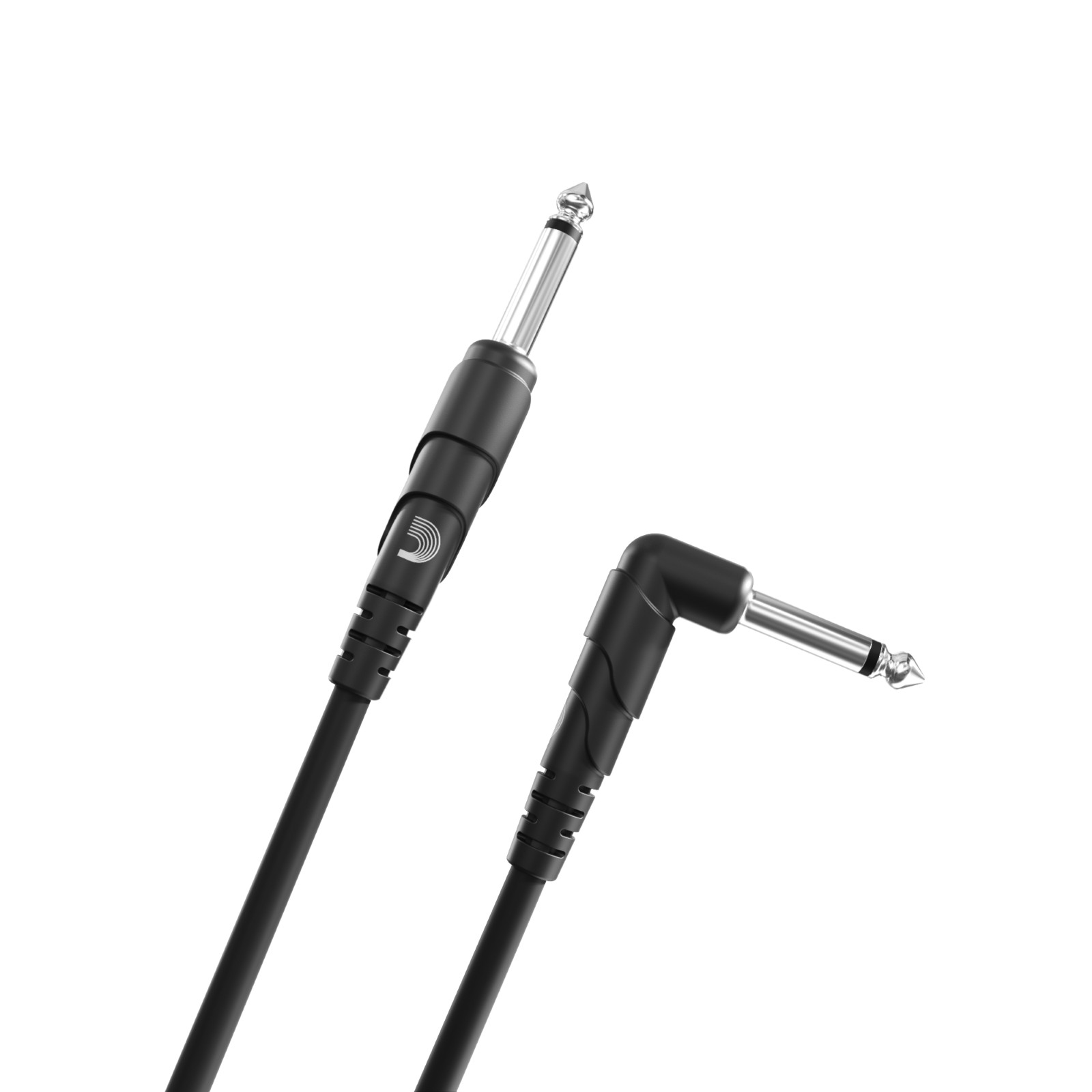 D'ADDARIO AND CO CLASSIC SERIES INSTRUMENT CABLE RIGHT ANGLE PLUG 10 FEET