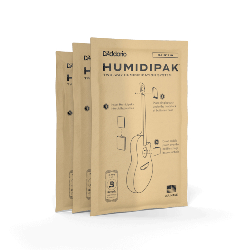 D'ADDARIO AND CO HUMIDIPAK SYSTEM REPLACEMENT PACKETS 3-PACK