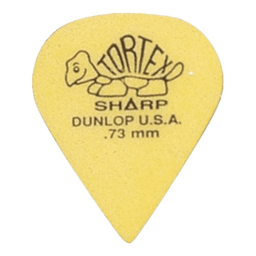 JIM DUNLOP 412P73 Tortex Sharp 0,73mm par 12