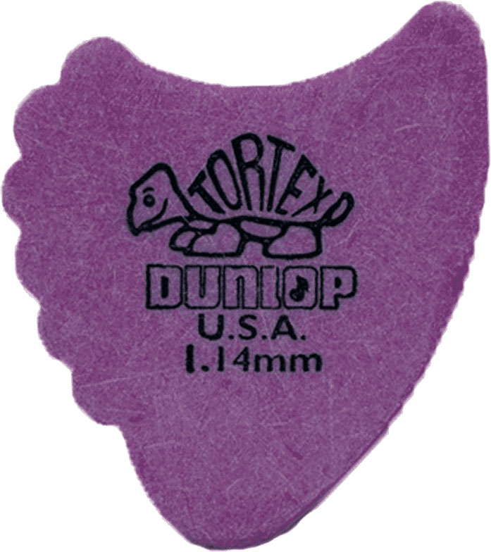 JIM DUNLOP ADU 414R114 TORTEX FIN 1,14 MM LA PIECE