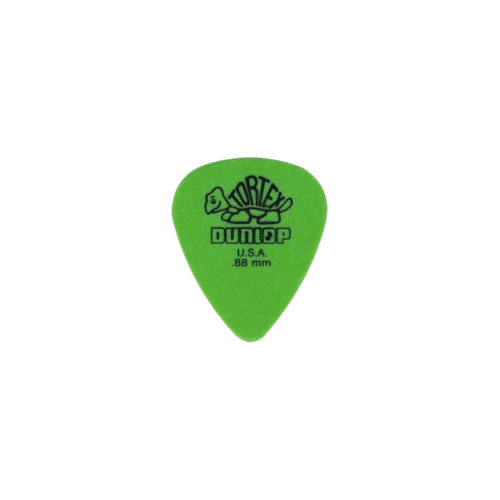 JIM DUNLOP PICK TORTEX 0.88MM GREEN