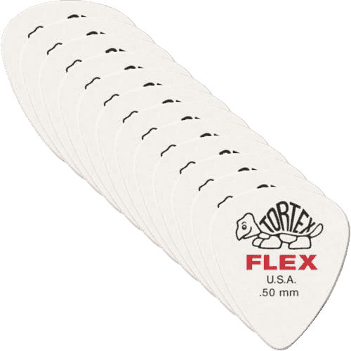 JIM DUNLOP STANDARD - PLAYER'S PACK OF 12 - 0,50MM