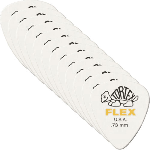 JIM DUNLOP STANDARD - PLAYER'S PACK OF 12 - 0,73MM