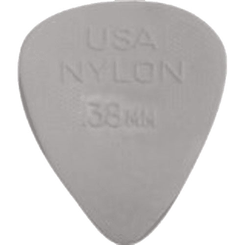 JIM DUNLOP PICK NYLON STANDARD 0.38 MM