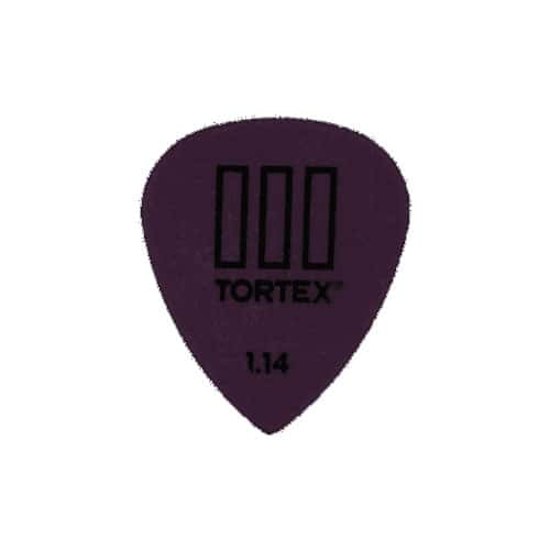 JIM DUNLOP 462P114 TORTEX T3 PLAYERS PACK 1,14 MM 12 PACK