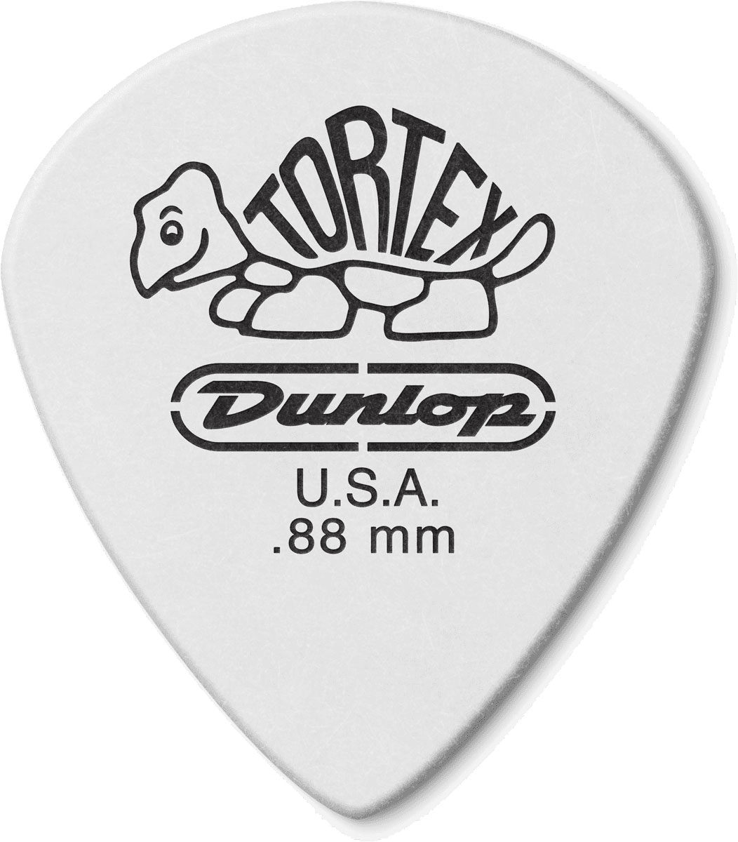 Dunlop Jazz Iii Blanc 478r88 0.88mm