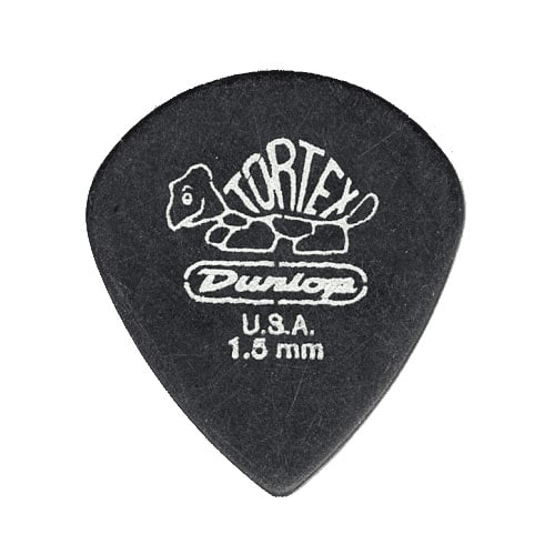 JIM DUNLOP ADU 482P150 TORTEX PITCH NOIR PLAYERS PACK 1,50 MM (PAR 12)