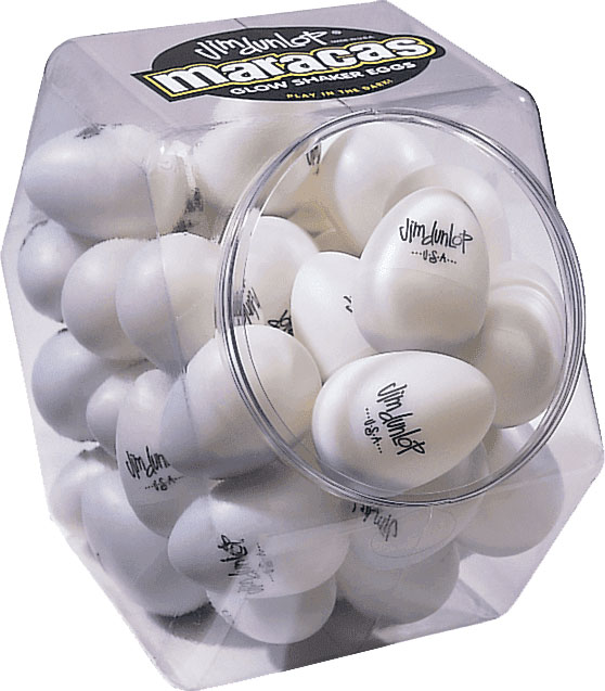 JIM DUNLOP 9110 - OEUF SHAKER PHOSPHORESCENT (A L'UNITE)