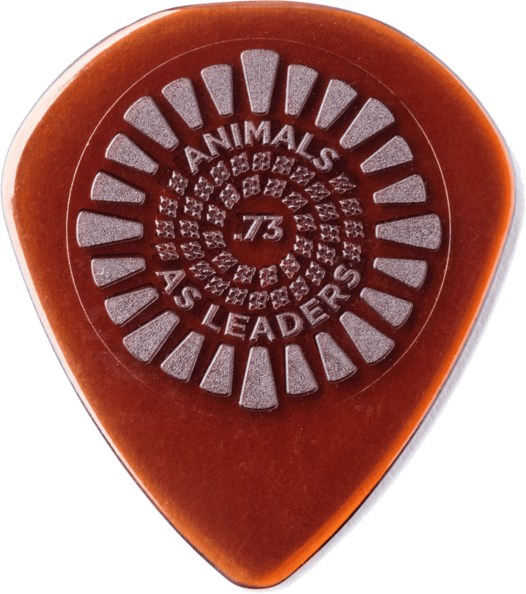 JIM DUNLOP MEDIATORS PRIMETONE ANIMALS AS LEADER ANIMALS AS LEADERS AS LEADERS 0,73MM BROWN X3