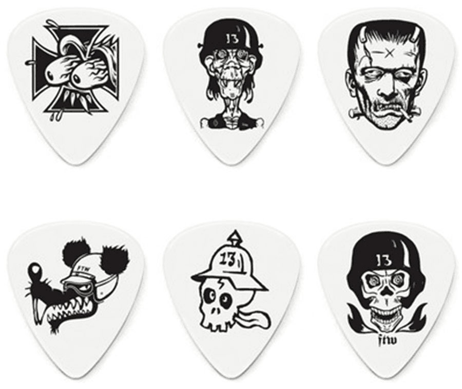 Dunlop Adu Bl113p60 - Noirline Originals Players Pack - 0,60 Mm (par 6)