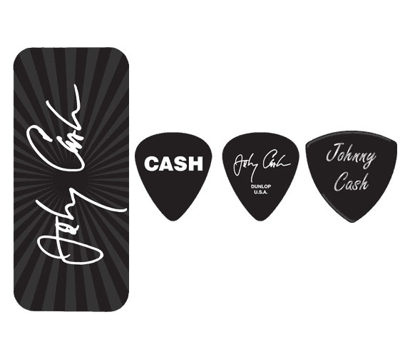 JIM DUNLOP JCPT03M de 6 Johnny Cash Sign.