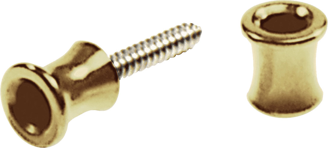 JIM DUNLOP Straplok Original Laiton