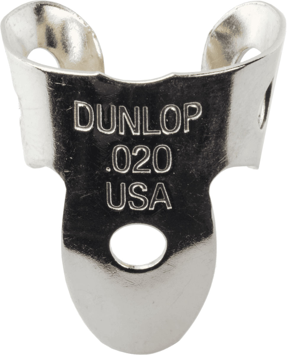 JIM DUNLOP 36R Nickel Silver Onglets, Sachet De 20, 0.020 Mm
