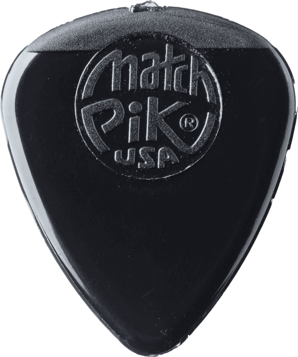 JIM DUNLOP NYLON MATCH, 12 PACKS OF 6 MEDIATORS, BLACK, 1.00 MM