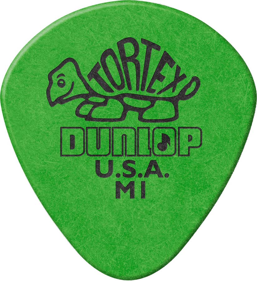 JIM DUNLOP TORTEX JAZZ I, BAG OF 36, GREEN, MEDIUM