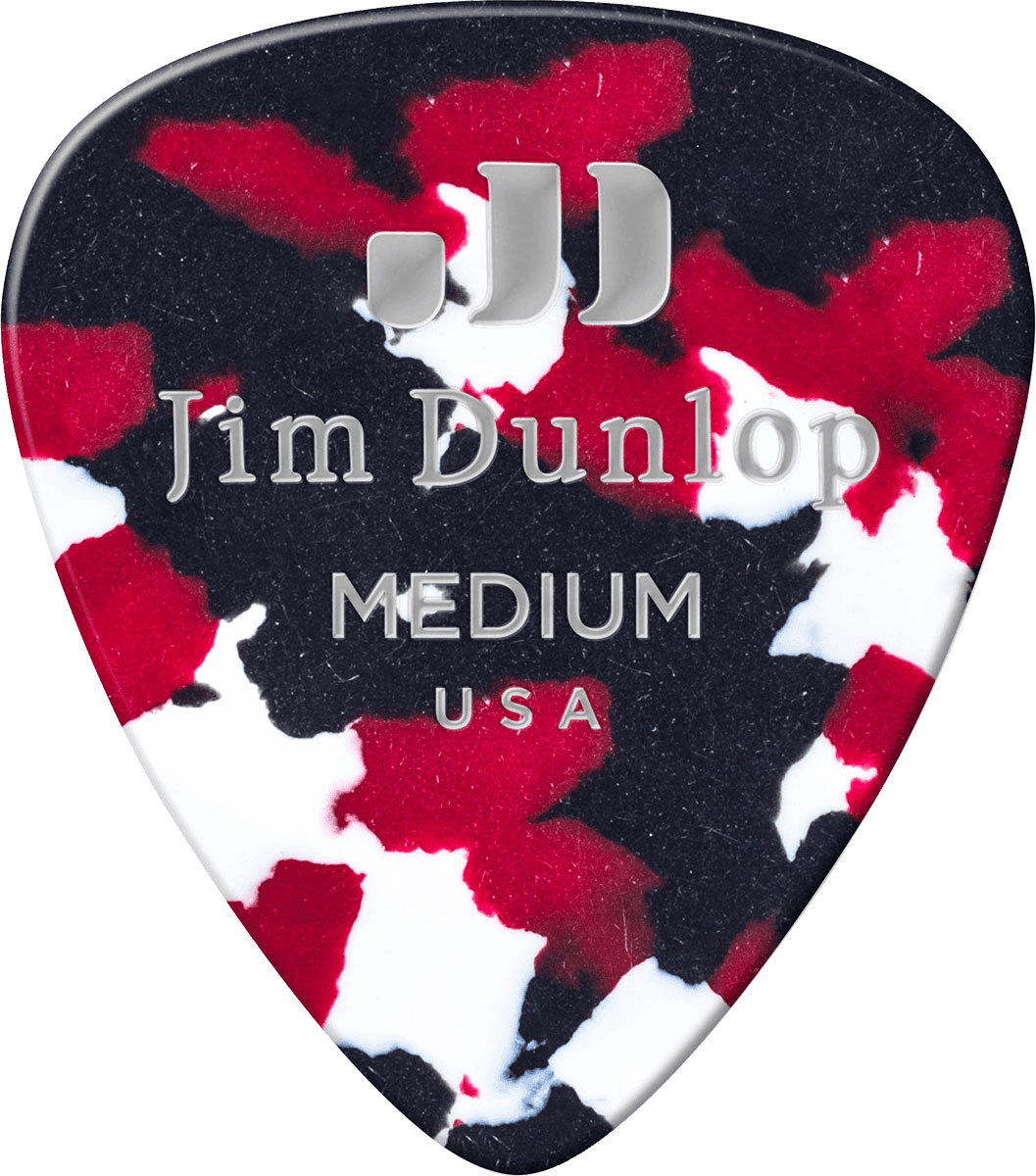 JIM DUNLOP Celluloid Confetti Medium 12 Pack