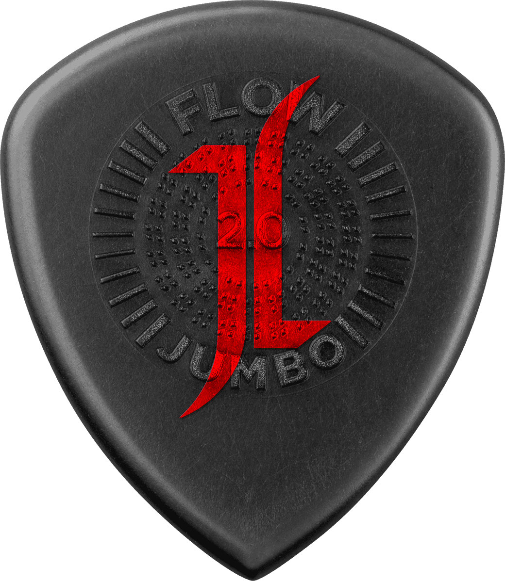 JIM DUNLOP JEFF LOOMIS CUSTOM FLOW JUMBO, SACHET DE 3