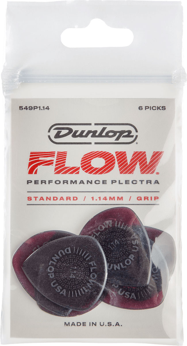 JIM DUNLOP 549P114 Standard Grip, Sachet De 6