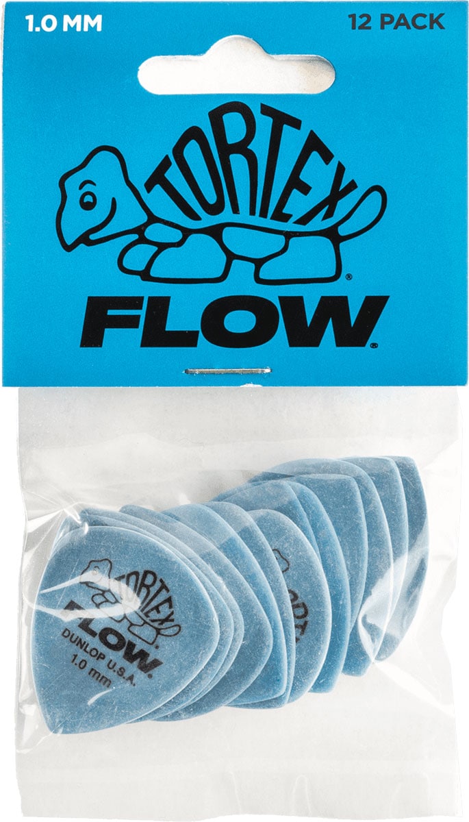 JIM DUNLOP TORTEX FLOW STANDARD 1,00MM SACHET DE 12