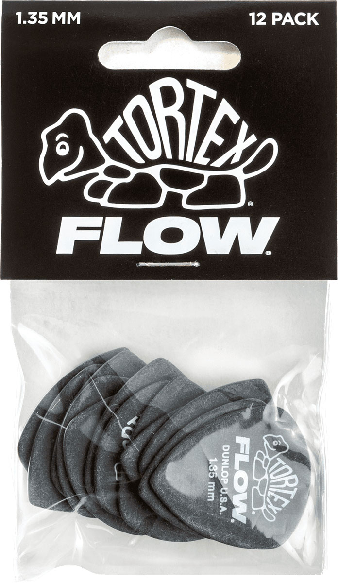 JIM DUNLOP TORTEX FLOW STANDARD 1,35MM BAG OF 12