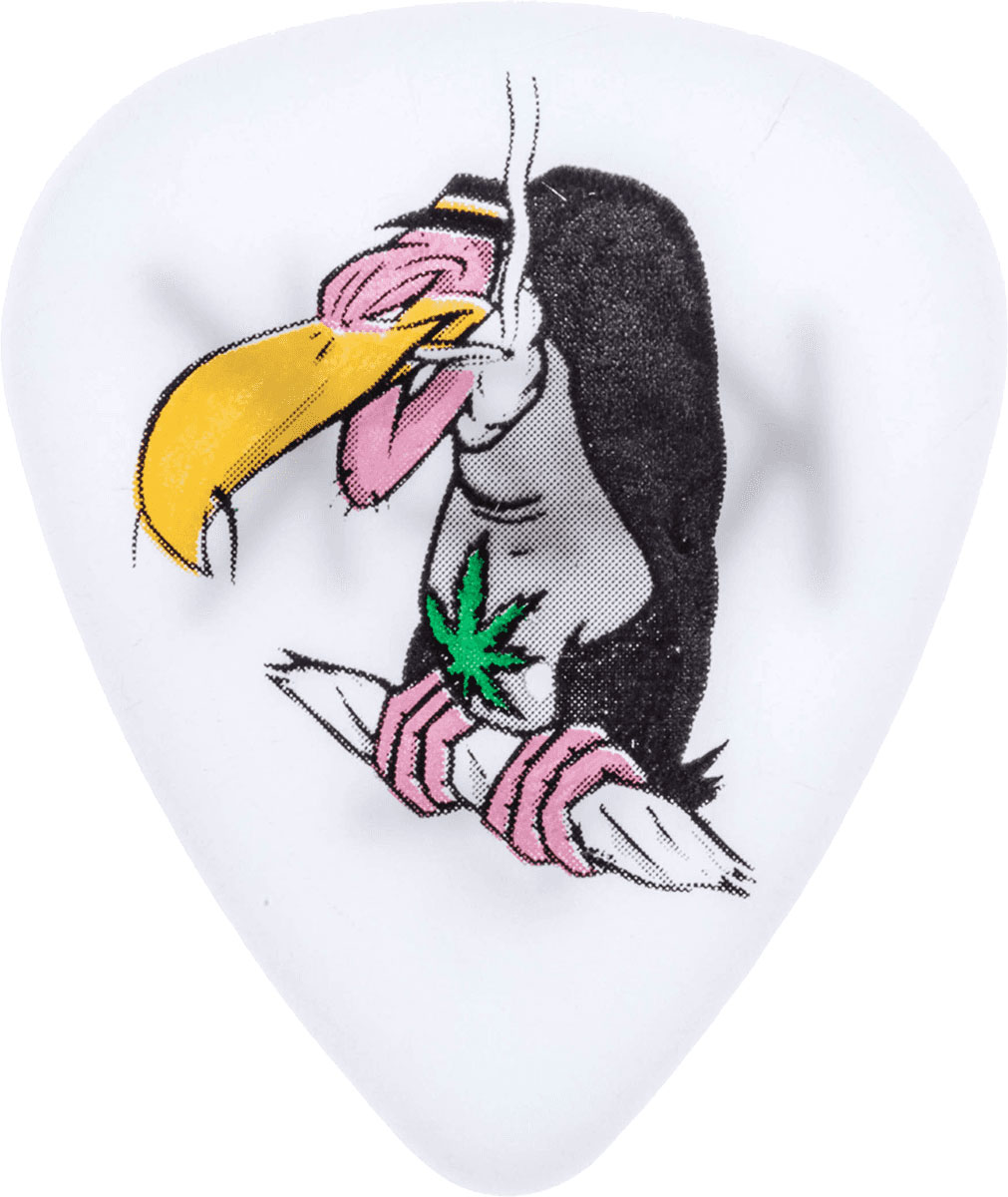 JIM DUNLOP FRANK KOZIK, BAG OF 36, EL CHINGON, WHITE 0.60 MM