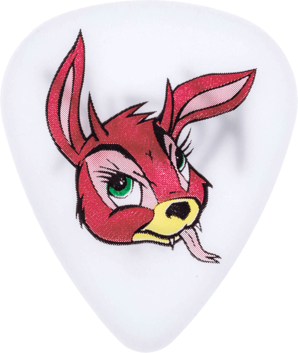 JIM DUNLOP Frank Kozik, Sachet De 36, Classic, White 0.60 Mm