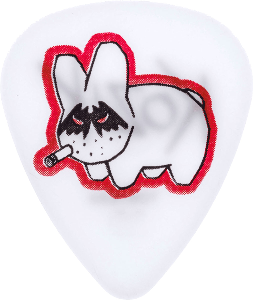 JIM DUNLOP FRANK KOZIK, BAG OF 36, KING OF ROCK, WHITE 0.60 MM