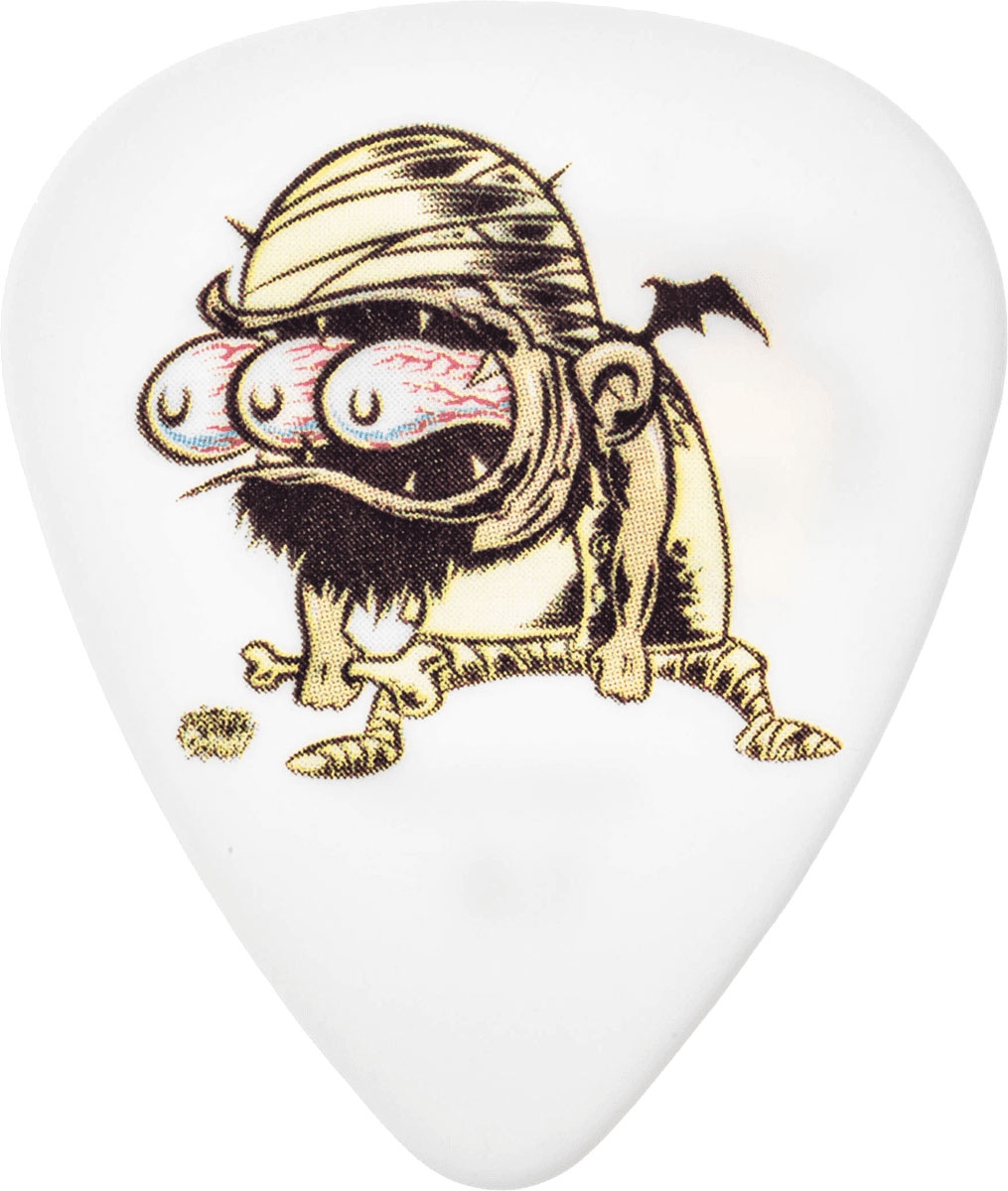 JIM DUNLOP DIRTY DONNY, BAG OF 36, MUMMY, WHITE 0.60 MM