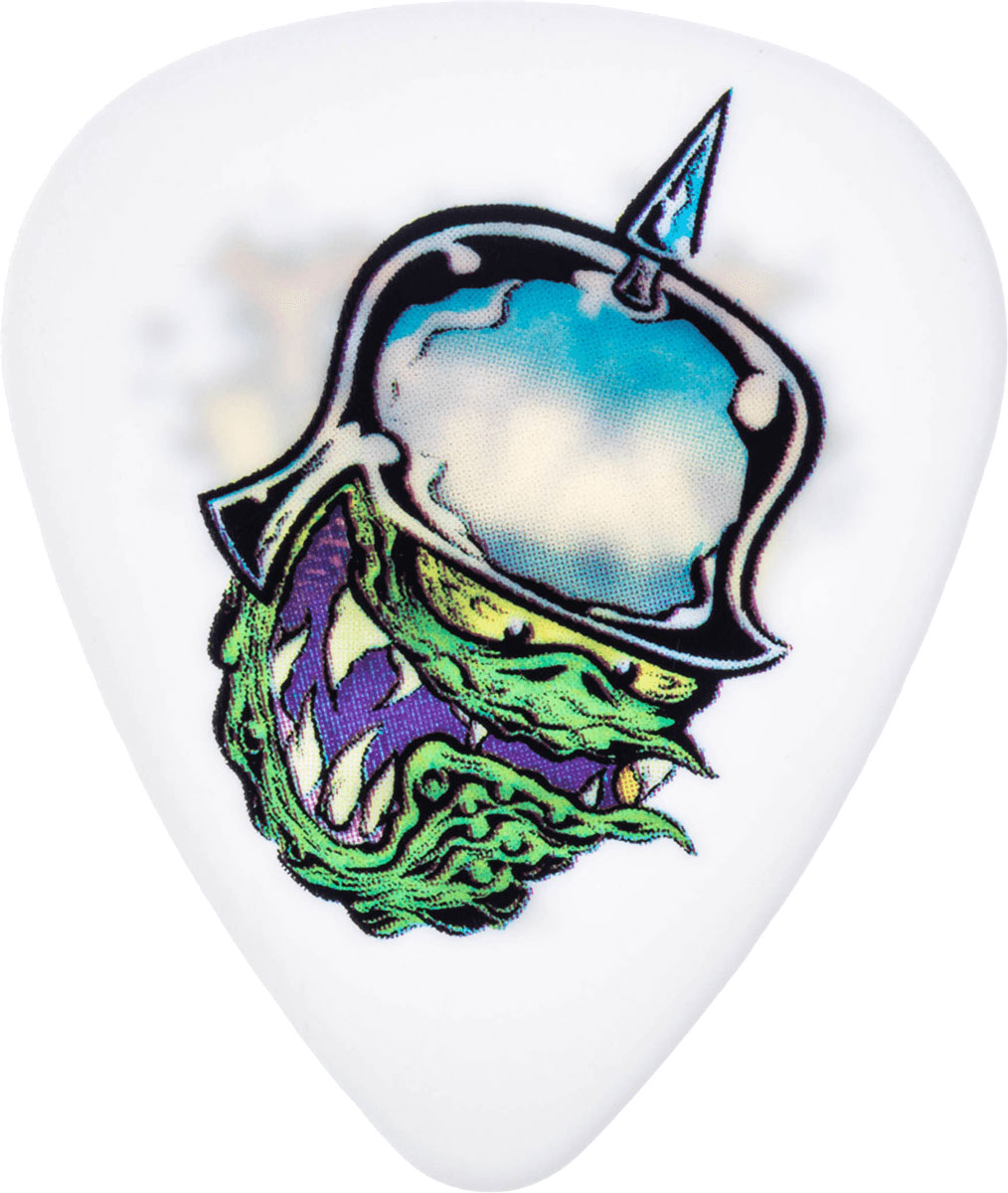 JIM DUNLOP DIRTY DONNY, BAG OF 36, BUCKET HEAD, WHITE 1.00 MM