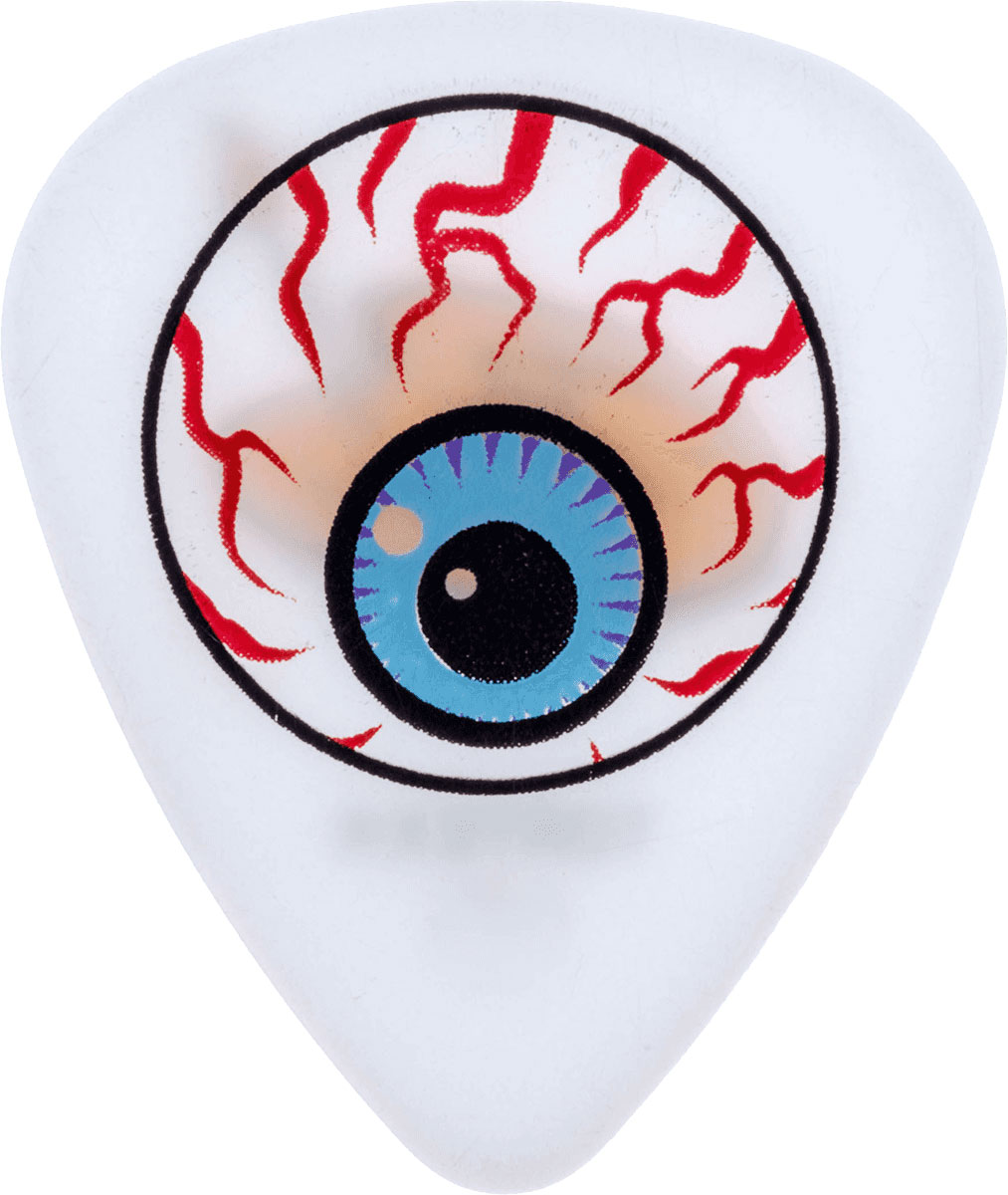 JIM DUNLOP Dirty Donny II 36 Pack Eye Ball White 0.60 MM