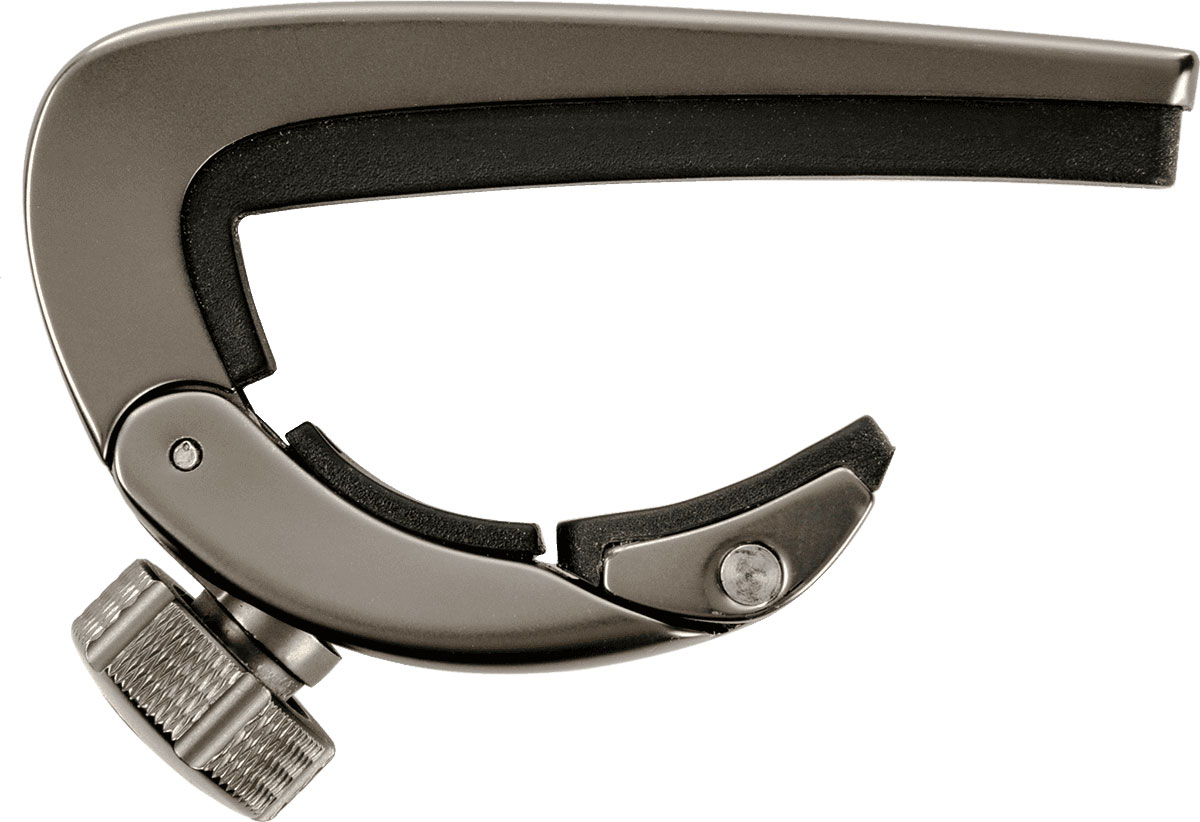 JIM DUNLOP PIVOT CAPO GUN METAL BLACK