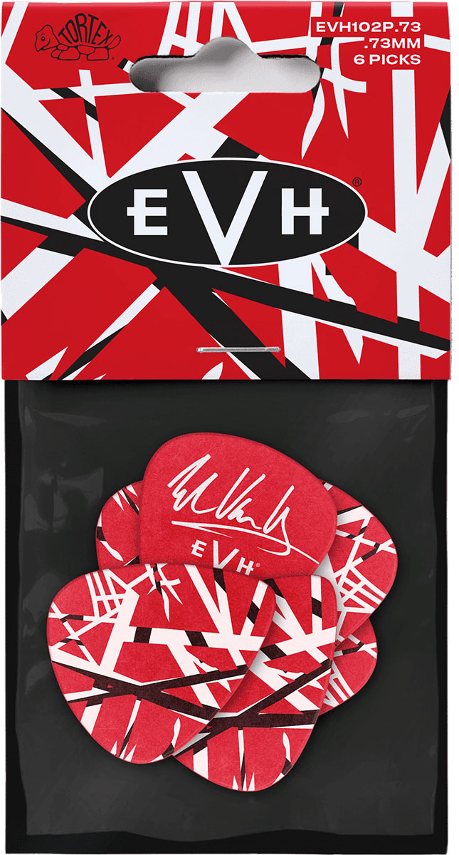 JIM DUNLOP MEDIATOR EVH FRANKENSTEIN 0,73MM, BAG OF 6