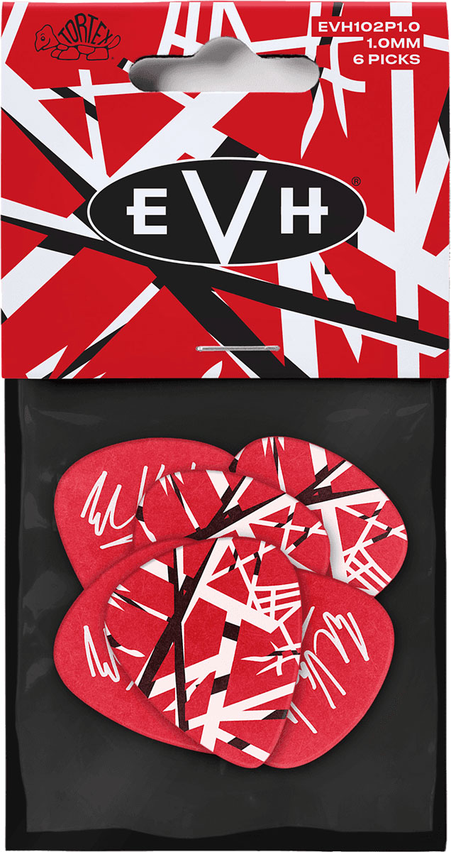JIM DUNLOP Mediator Evh Frankenstein 1,00Mm, Sachet De 6