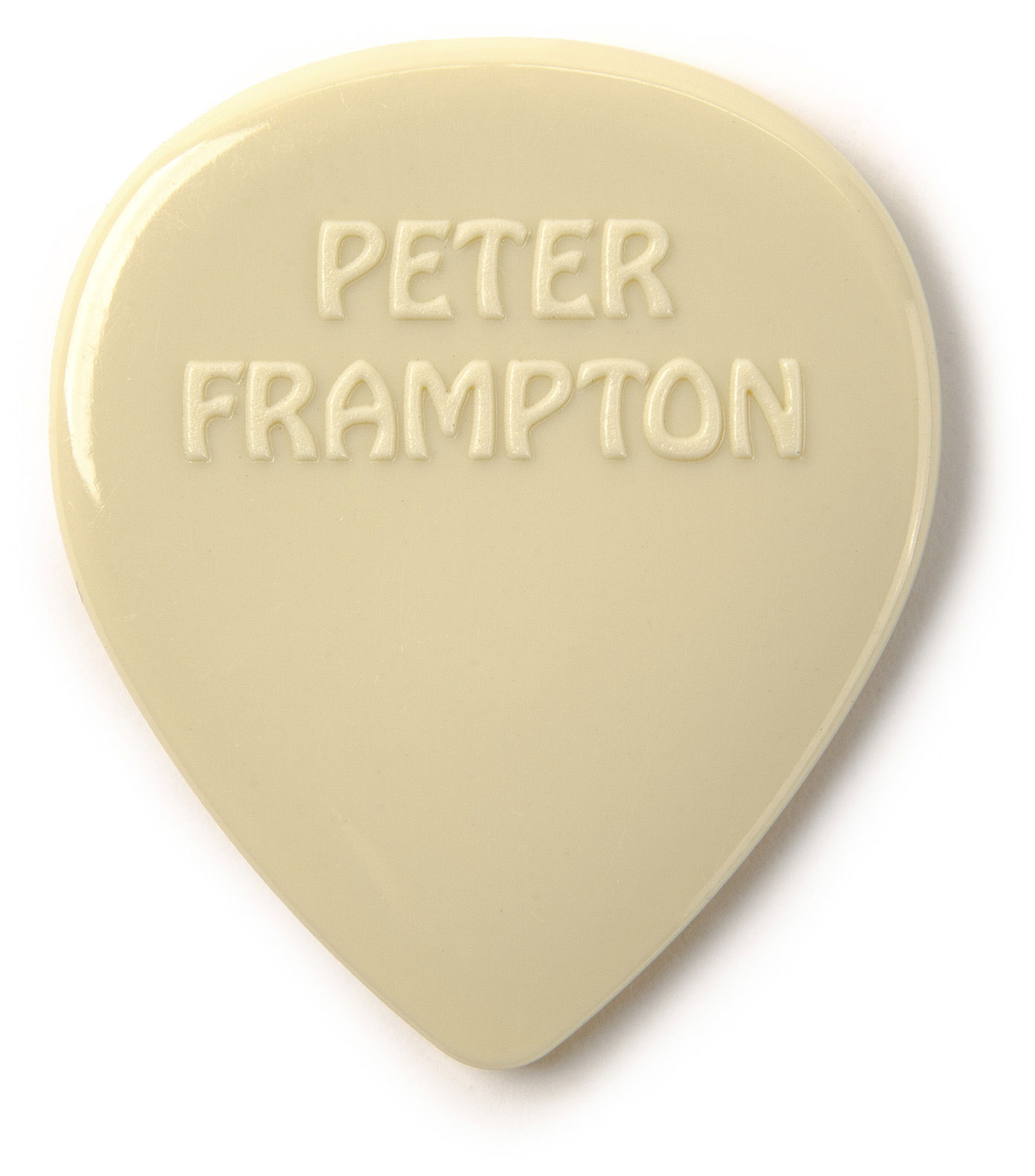 JIM DUNLOP Peter Frampton Vintage Jazz Teardrop, White, 24 Pack