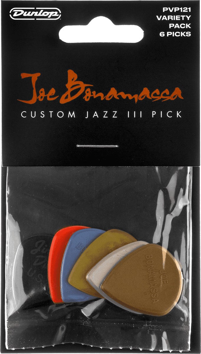 JIM DUNLOP MEDIATOR JOE BONAMASSA CUSTOM JAZZ III VARIETY PACK