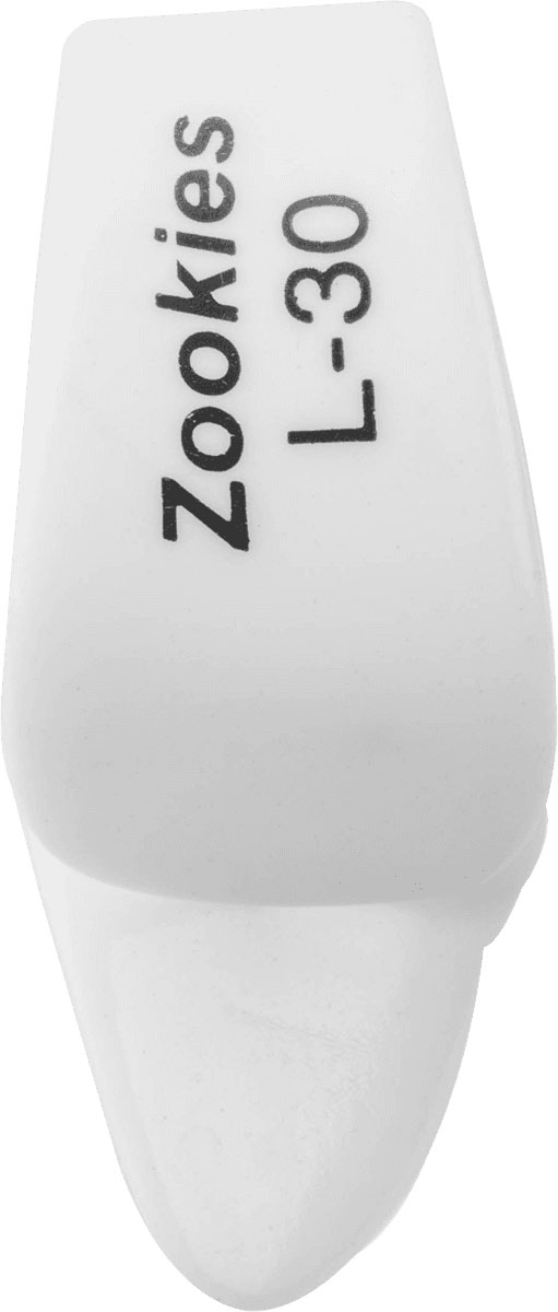 JIM DUNLOP Z9003L30 Thumb Pack Of 12 White Large