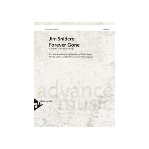ADVANCE MUSIC Snidero J. - Forever Gone