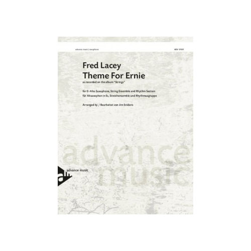 ADVANCE MUSIC Snidero J. - Theme For Ernie