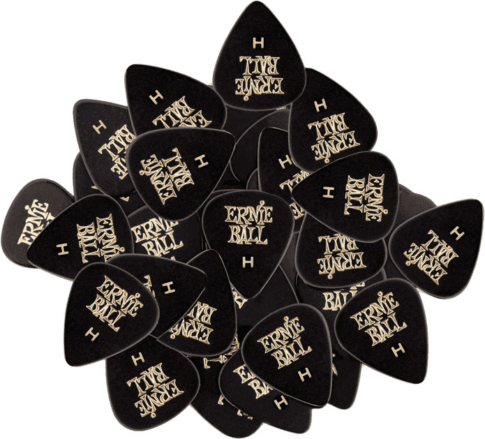 Ernie Ball Mediator Dur Noir Unite