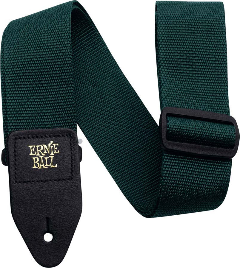 ERNIE BALL GREEN GUITAR STRAP