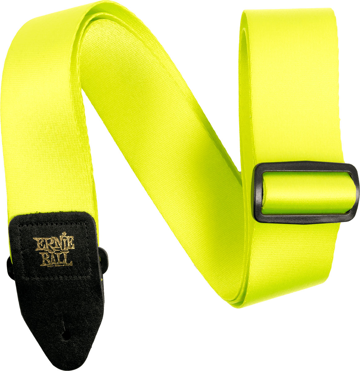 ERNIE BALL PREMIUM WEBBING FLUORESCENT YELLOW