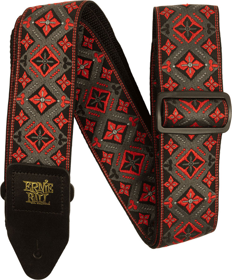 ERNIE BALL RED KING JACQUARD STRAP