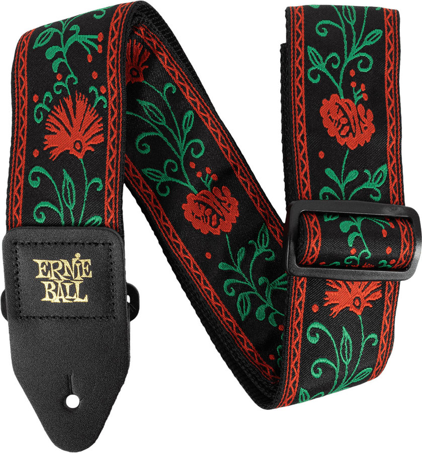 ERNIE BALL WESTERN ROSE JACQUARD STRAP